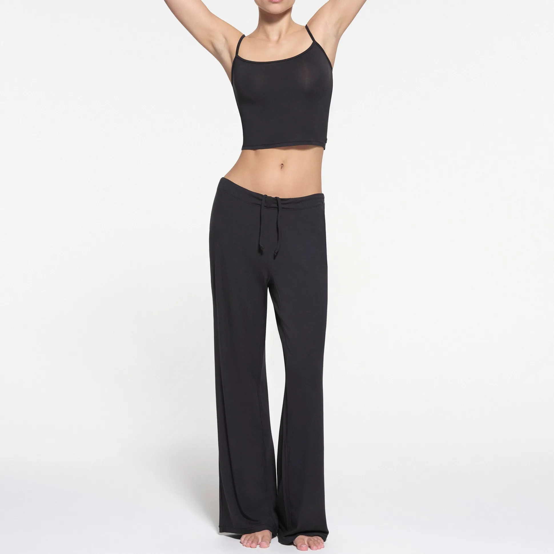 SKIMS SLEEP STRAIGHT LEG PANT | ONYX