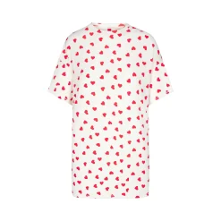 SKIMS SLEEP T-SHIRT MINI DRESS | RUBY AND MARBLE HEART