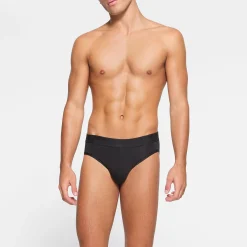 SKIMS STRETCH MENS BRIEF 3-PACK | OBSIDIAN