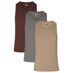 SKIMS STRETCH MENS TANK 3-PACK | DESERT MULTI