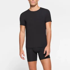 SKIMS STRETCH MENS T-SHIRT 3-PACK | OBSIDIAN