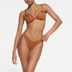 SKIMS ULTIMATE BRA NIPPLE PUSH-UP BRA | BRONZE