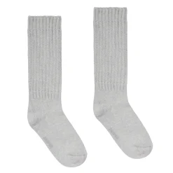 SLOUCH SOCK | LIGHT HEATHER GREY