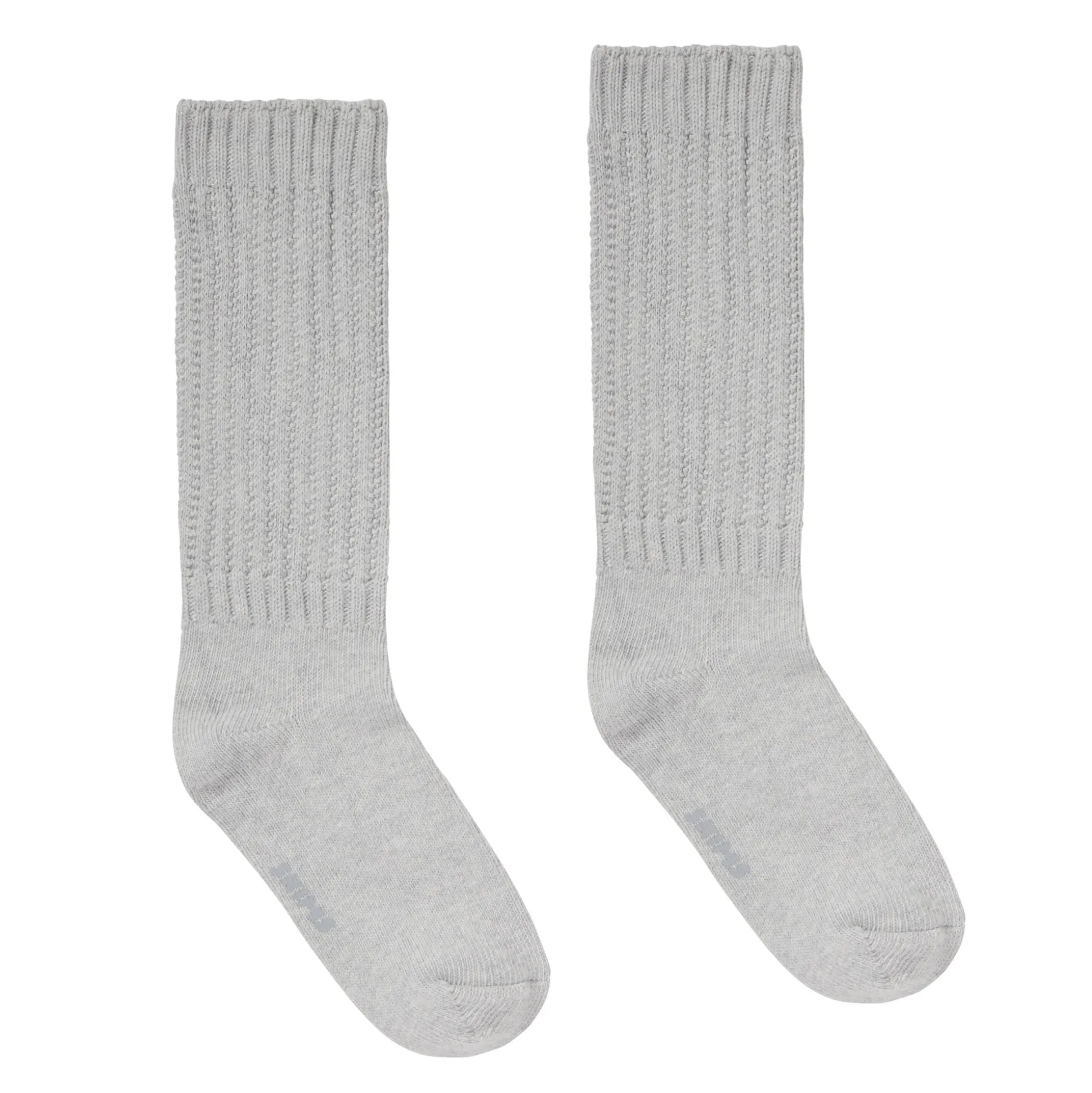SLOUCH SOCK | LIGHT HEATHER GREY