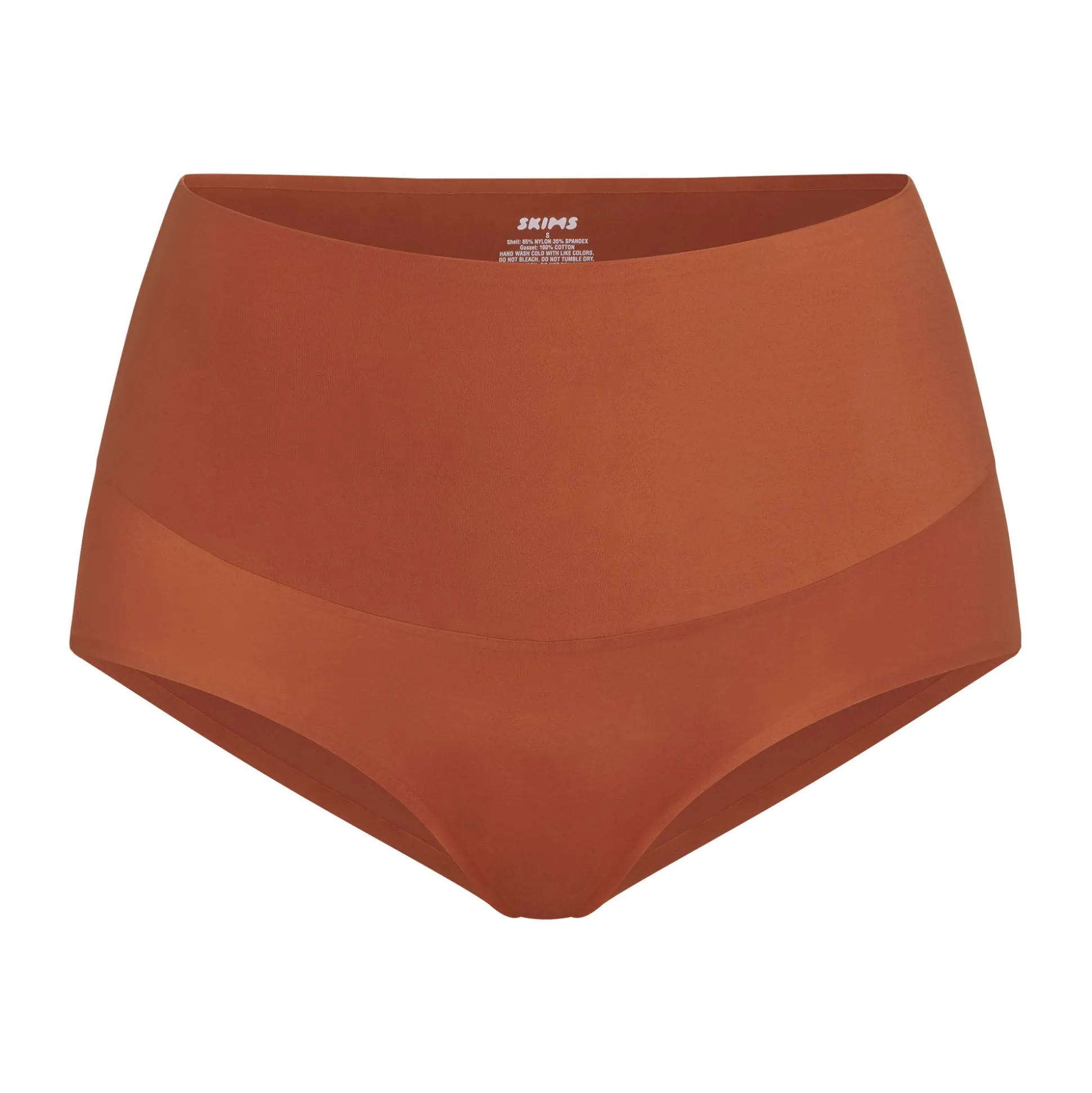 SMOOTHING INTIMATES HIGH-WAISTED BRIEF | BRONZE