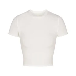 SOFT LOUNGE CROPPED T-SHIRT | MARBLE