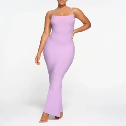 SOFT LOUNGE LONG SLIP DRESS | SUGAR PLUM