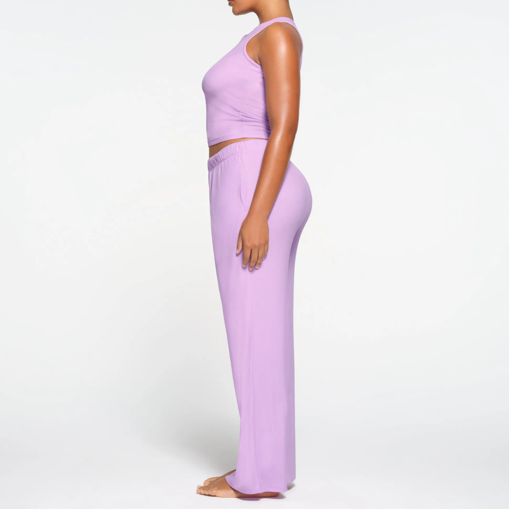 SOFT LOUNGE LOOSE PANT | SUGAR PLUM