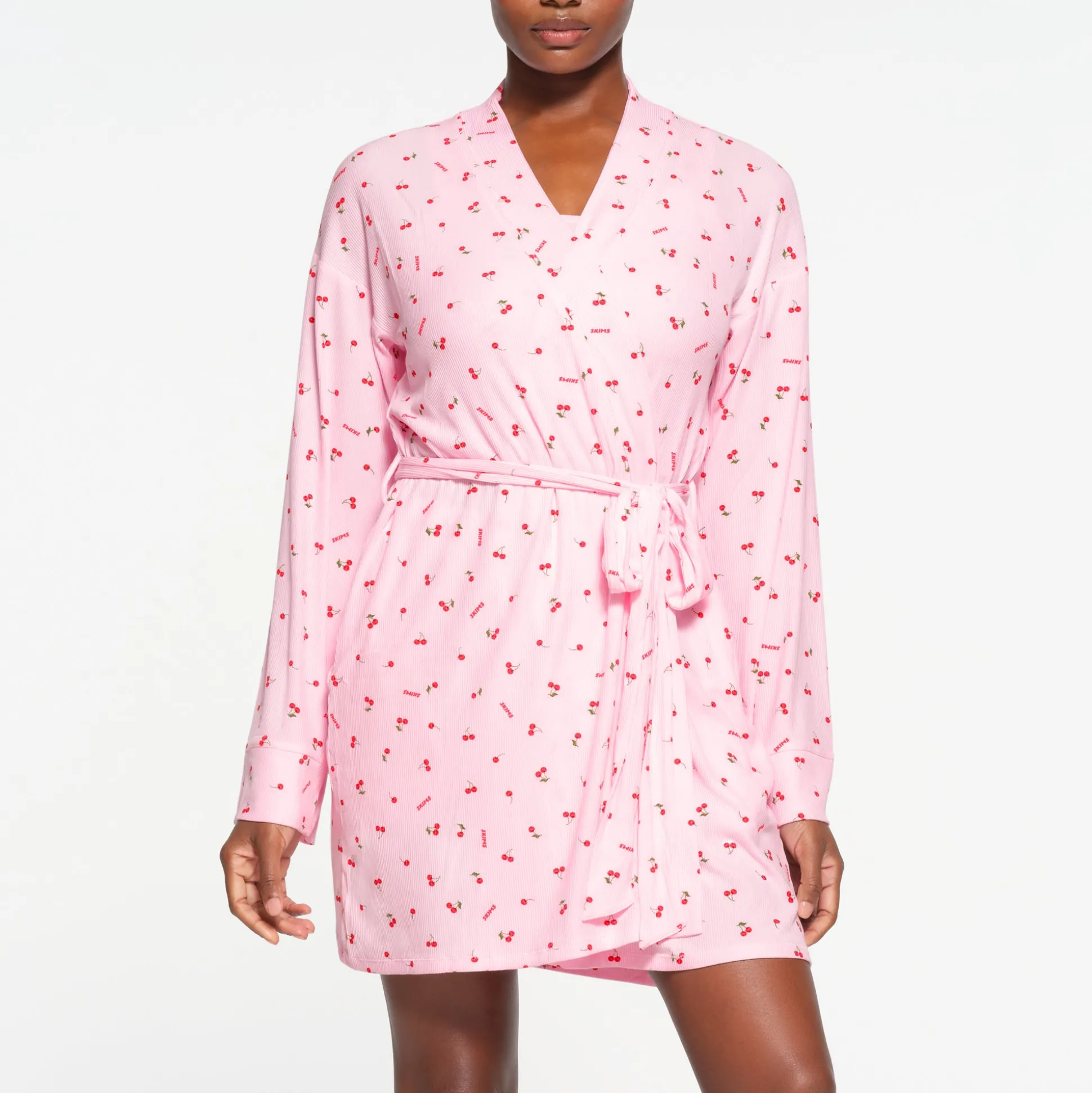SOFT LOUNGE ROBE | CHERRY BLOSSOM PRINT