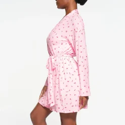 SOFT LOUNGE ROBE | CHERRY BLOSSOM PRINT