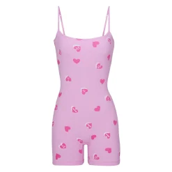 SOFT LOUNGE SCOOP ONESIE | PETAL PRINT