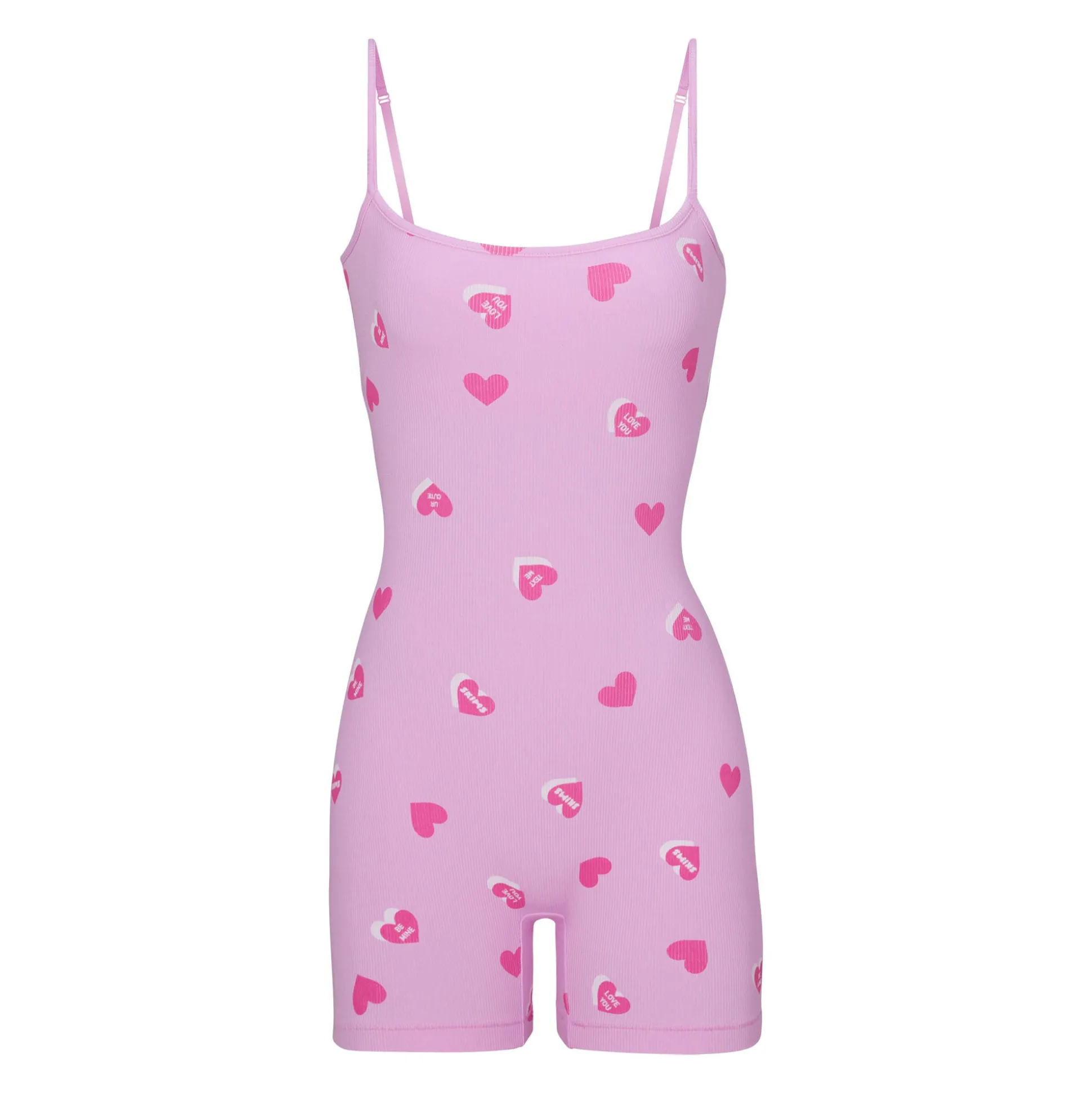 SOFT LOUNGE SCOOP ONESIE | PETAL PRINT