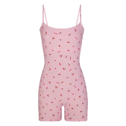 SOFT LOUNGE SCOOP ONESIE | CHERRY BLOSSOM PRINT
