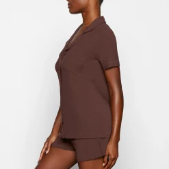 SOFT LOUNGE SHORT SLEEP SET | COCOA