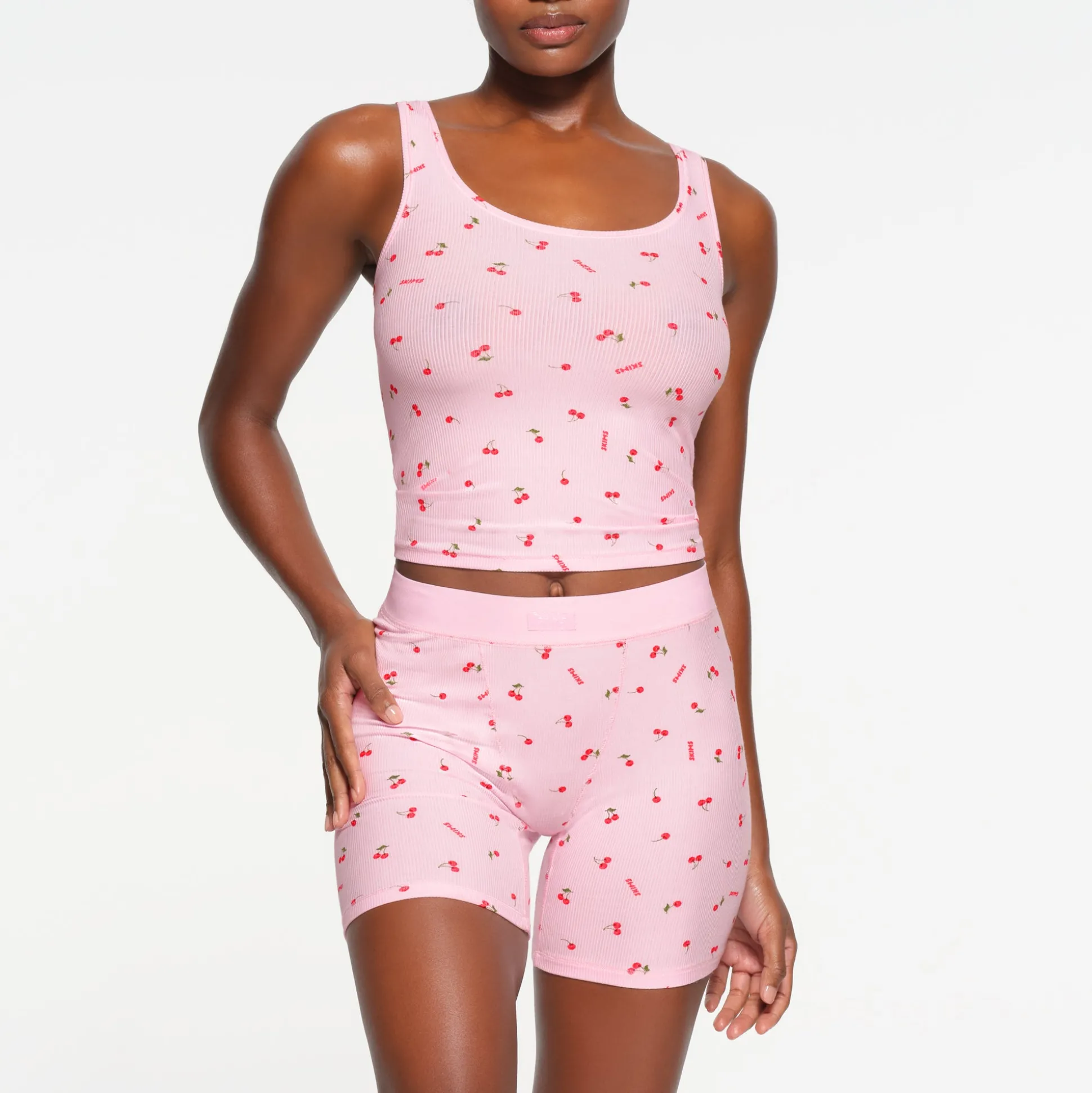 SOFT LOUNGE TANK | CHERRY BLOSSOM PRINT