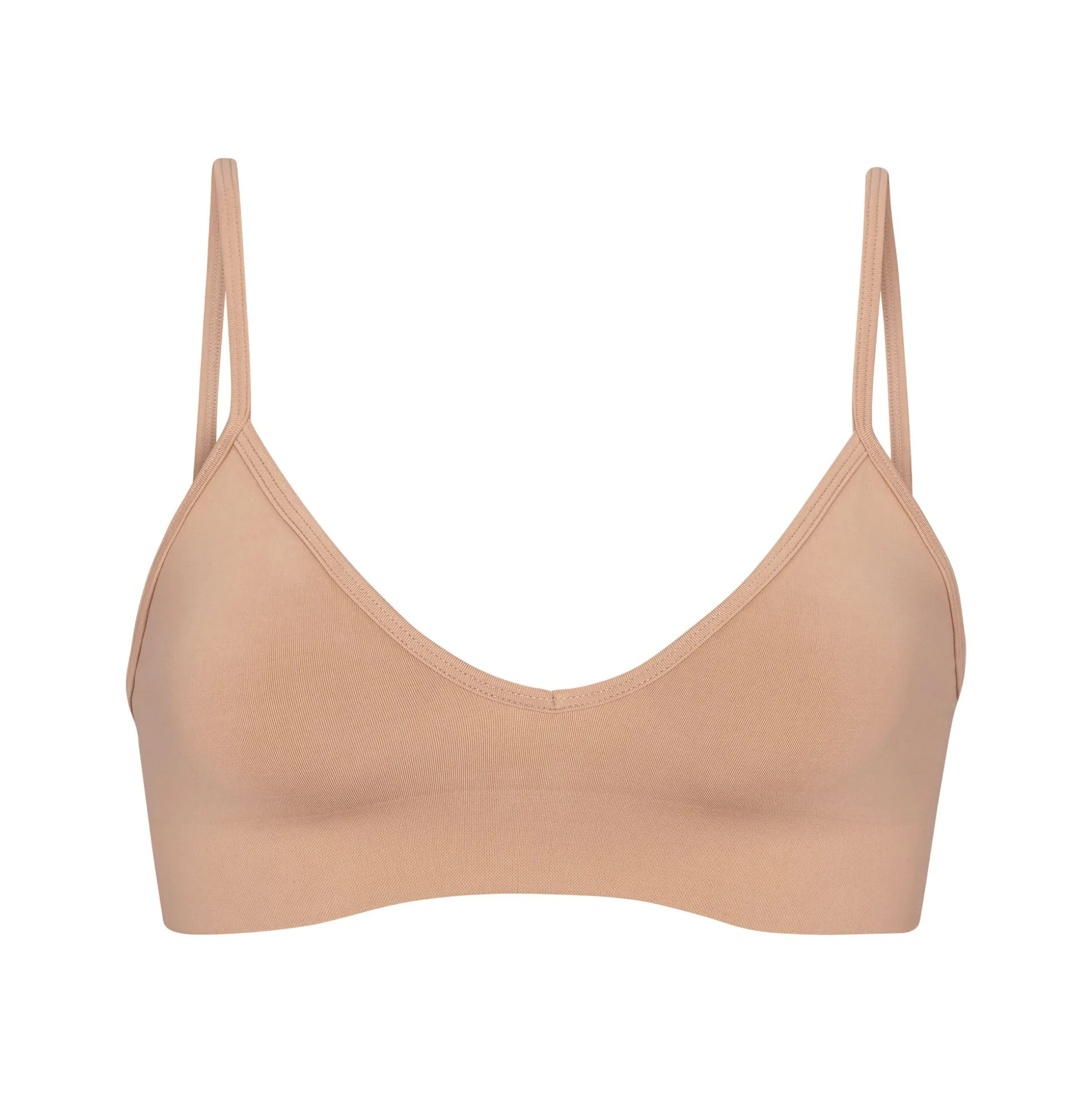 SOFT SMOOTHING SEAMLESS BRALETTE | OCHRE