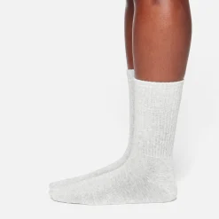 SPORT CREW SOCK | LIGHT HEATHER GREY