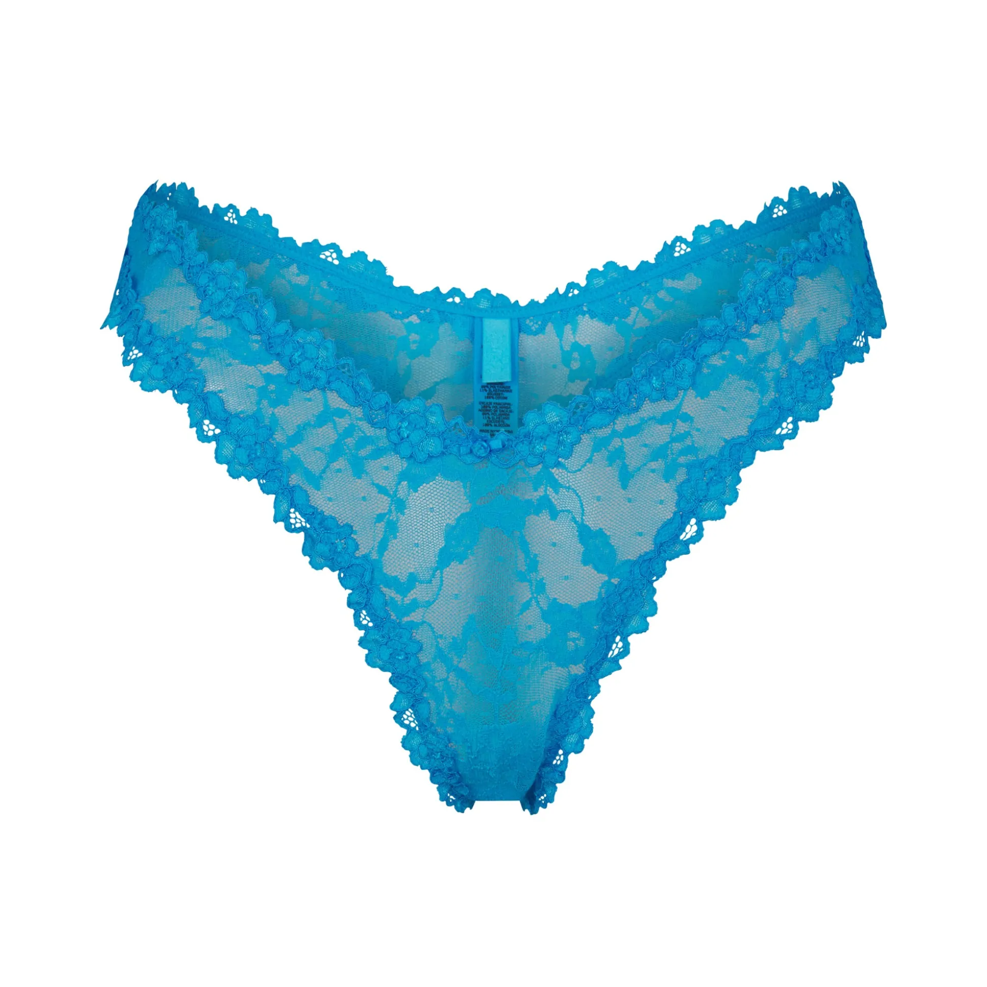 STRETCH LACE DIPPED THONG | MYKONOS