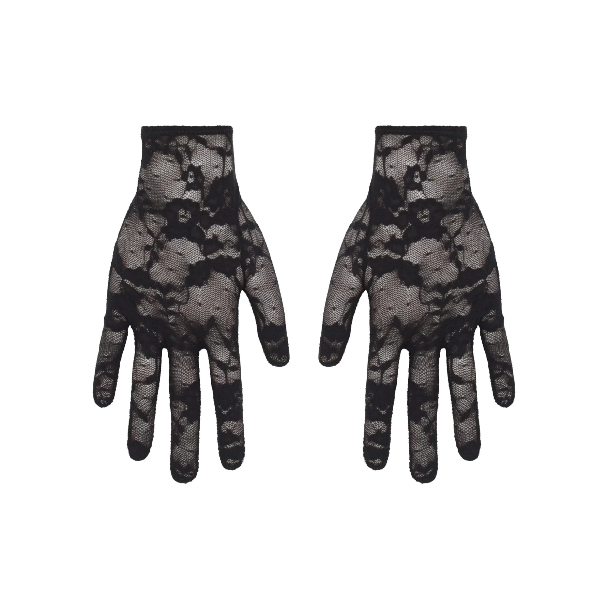 STRETCH LACE GLOVES | ONYX