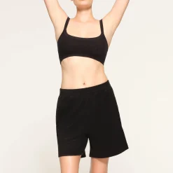 TERRY LOUNGE LOOSE SHORT | ONYX