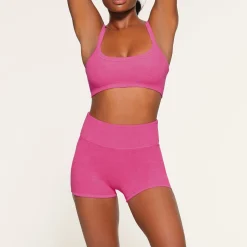 TERRY LOUNGE SEAMLESS SHORT SHORT | WATERMELON