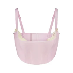 VELVET LACE CORSET | CHERRY BLOSSOM