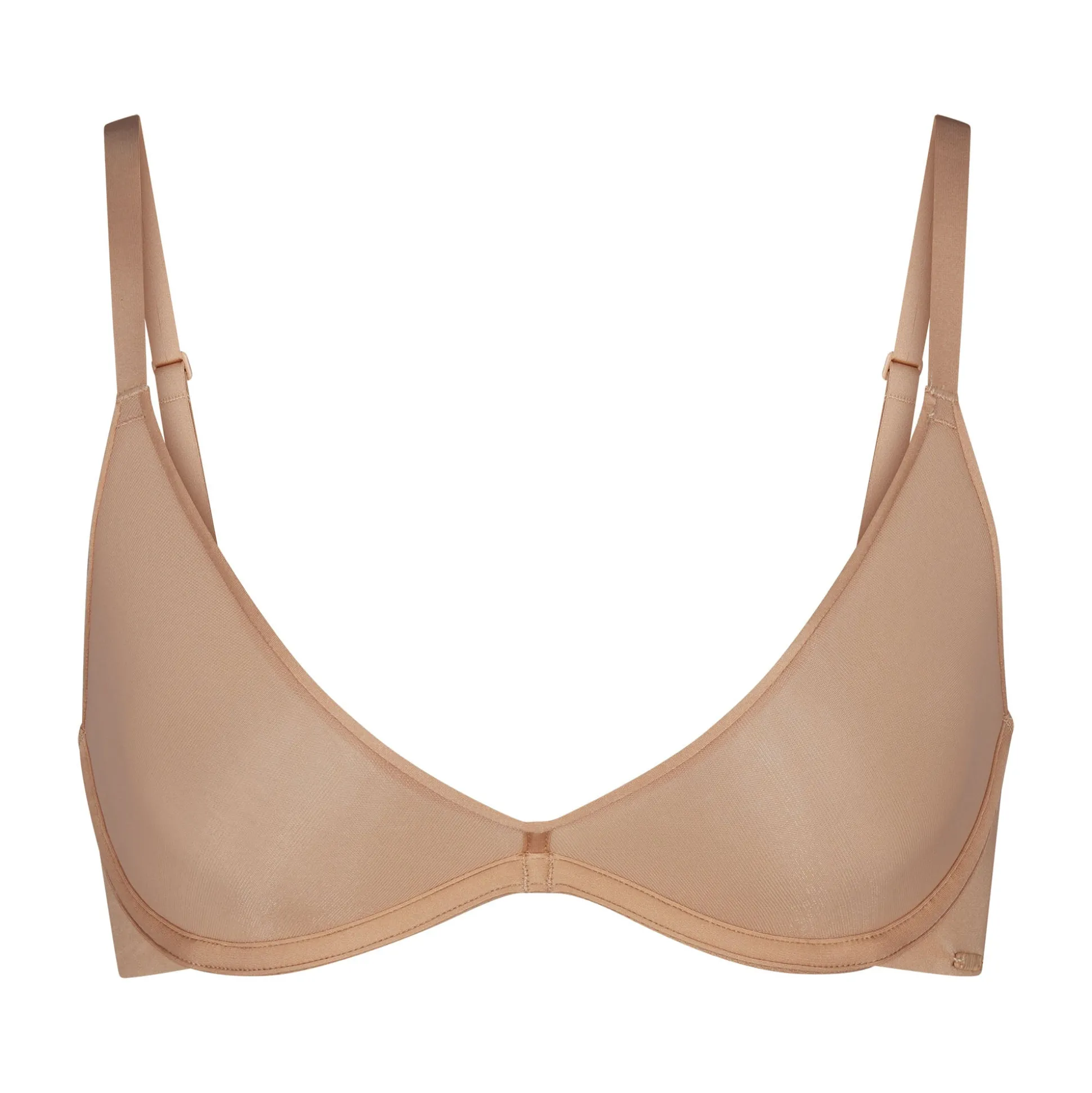 WEIGHTLESS SCOOP BRA | CLAY