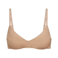 WIRELESS FORM PUSH-UP PLUNGE BRA | CLAY