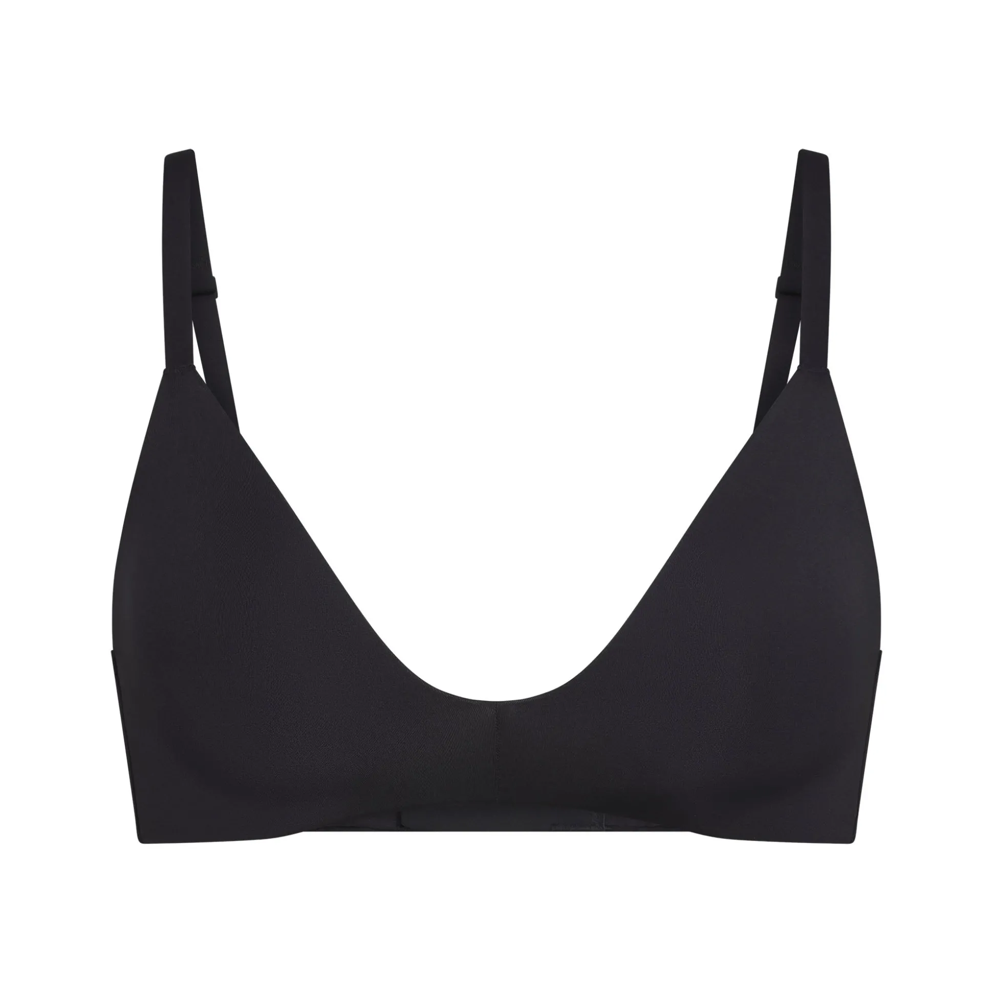 WIRELESS FORM T-SHIRT DEMI BRA | ONYX