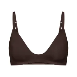 WIRELESS FORM T-SHIRT DEMI BRA | ESPRESSO